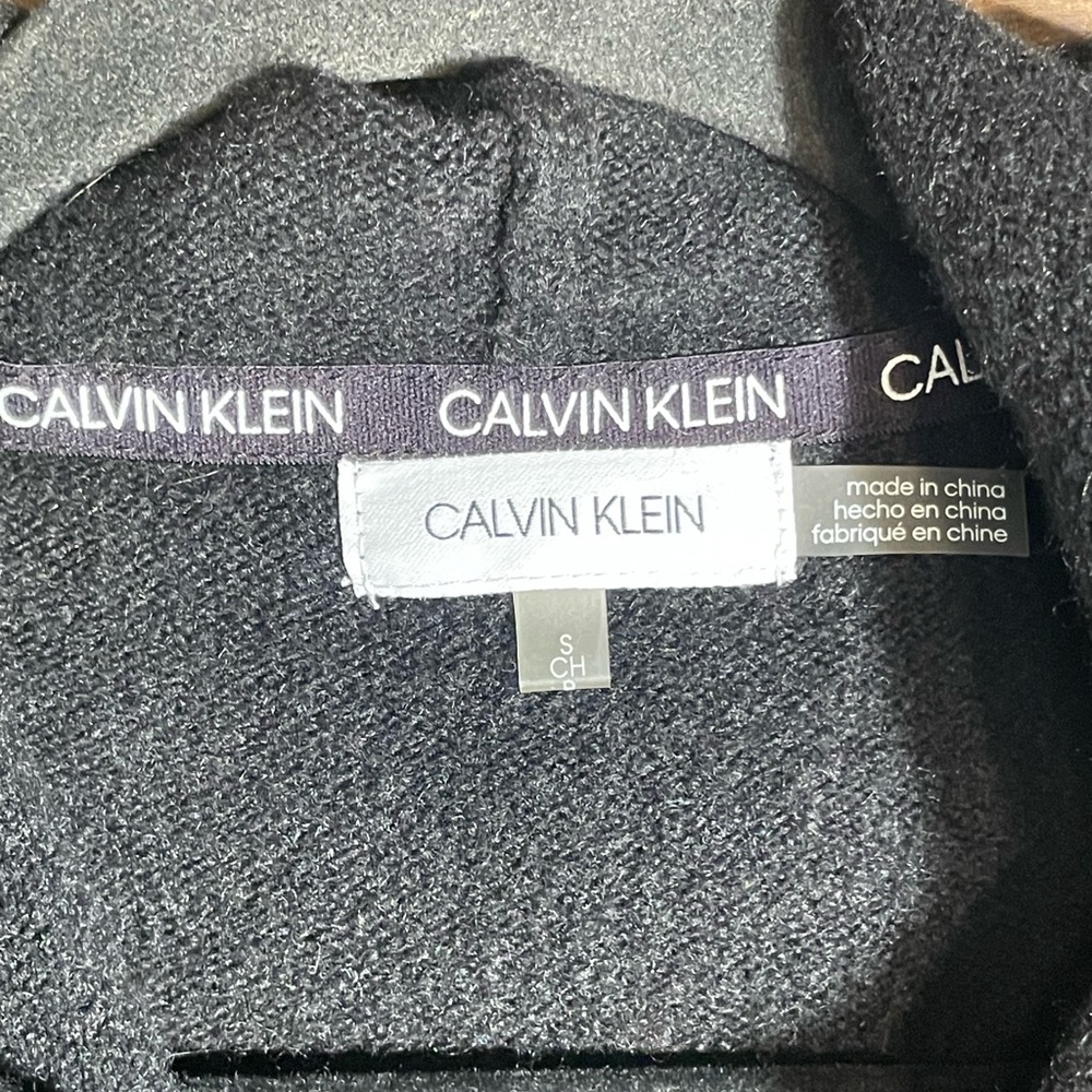 Calvin Klein Black Cowl Neck Sweater - Picture 2 of 6